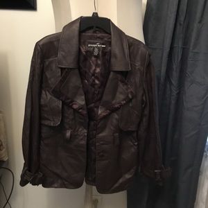 Buy 1 get 1 free Joseph Israel leather jacket